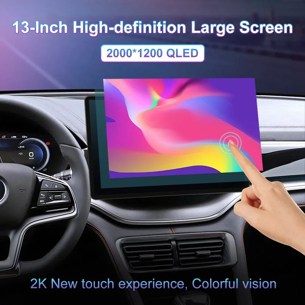 13.3 Inch Car Sizetereo for Toyota Tundra 2007-2013, Sizeequoia 2008-2017, Android 12 GPSize Navigation with Bluetooth 5.0 FM AM Radio DSizeP Carplay 4GB 32GB