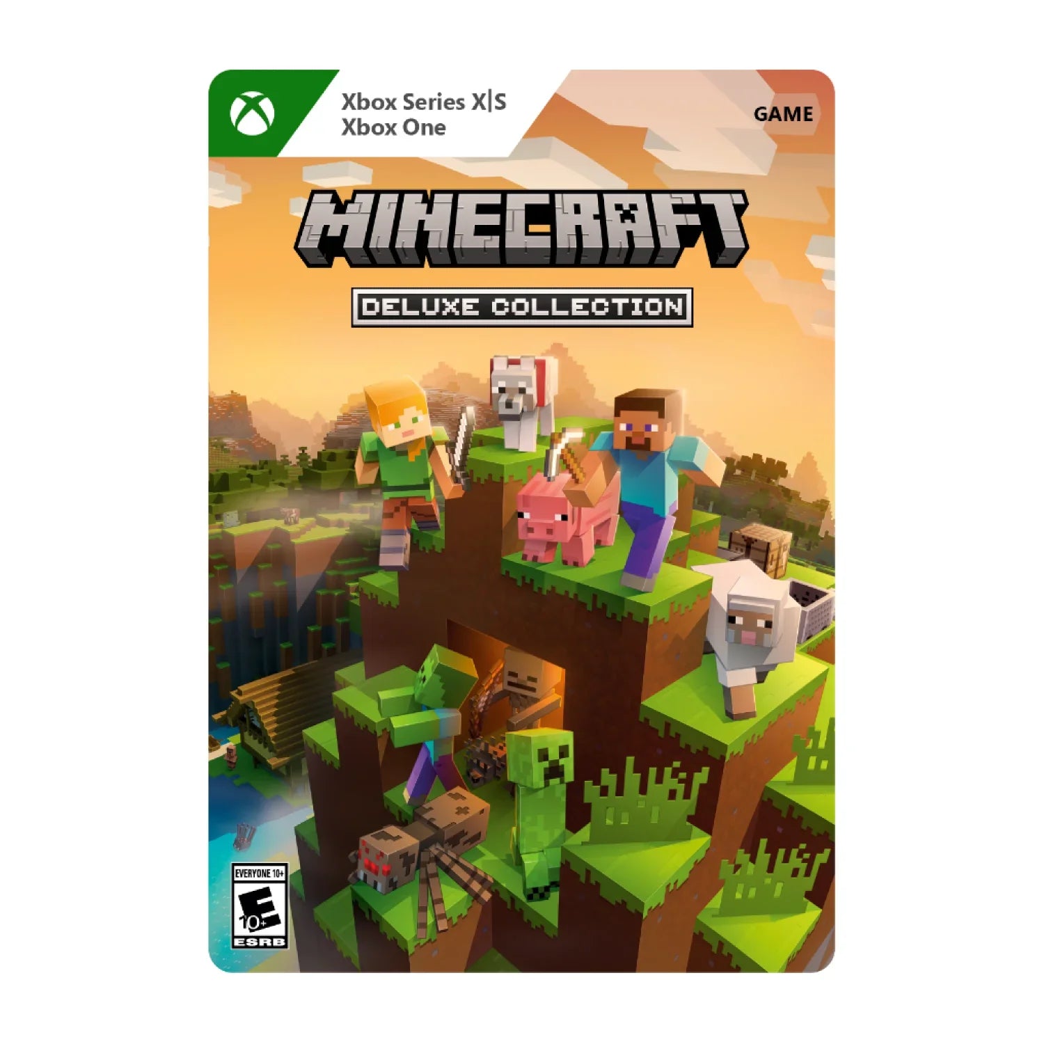 Minecraft Deluxe Collection - Xbox One, Xbox Sizeeries X|Size [Digital]
