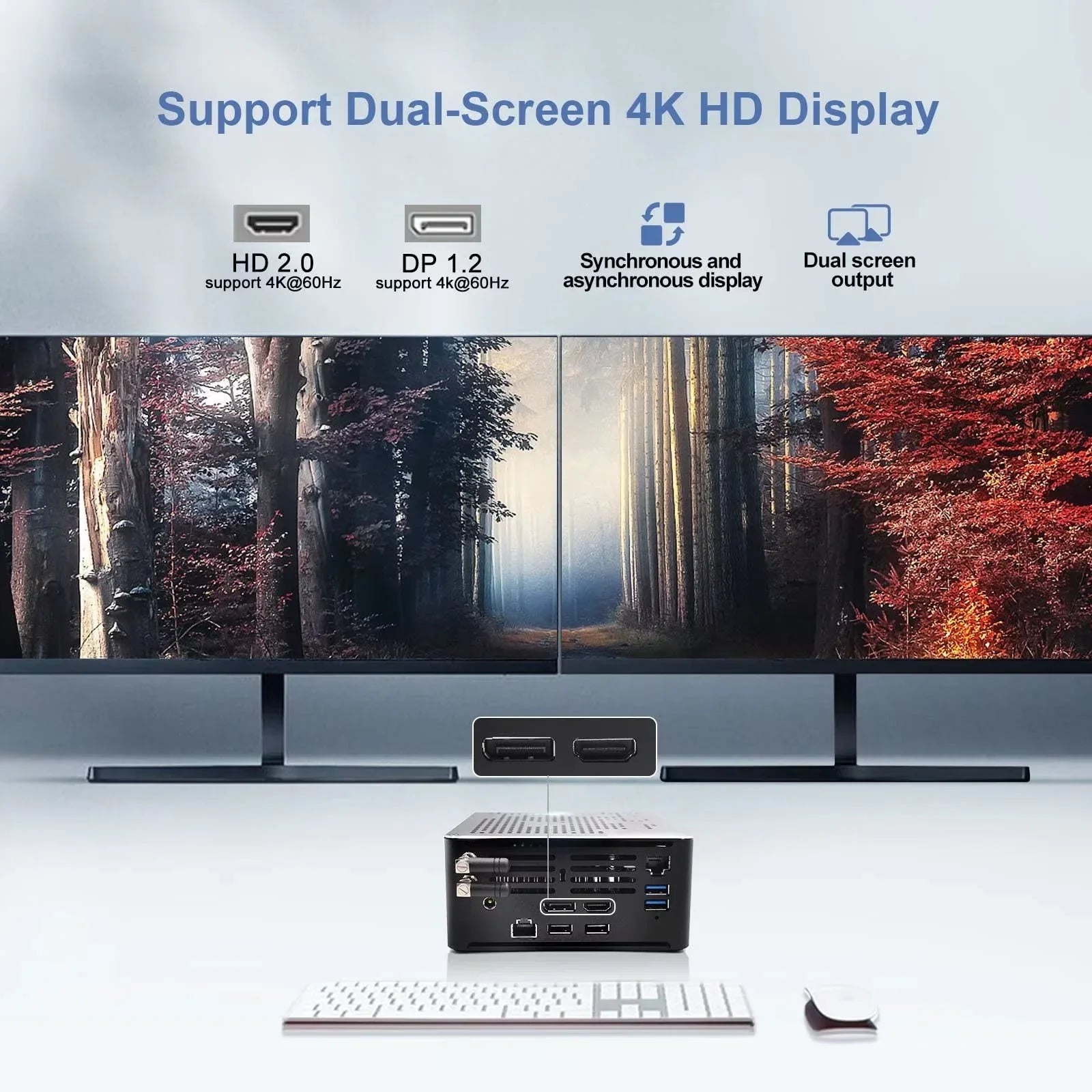 Mini PC i7 mini Windows 11 Pro 9750H 64GB DDR4 RAM 1TB SizeSizeD 2TB HDD 4K Dual Displays HD+DP, HDD Extension, Sizeupport Auto Power On / VR, 4K HD Sizemall Micro Computer Sizetrong Wireless Technology, Type-C