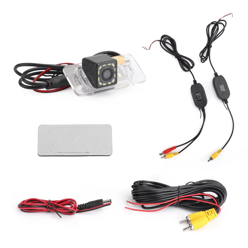 Wireless Reverse Camera 12LED for BMW E46 E39 E70 E71 X3 X5 E60 E61 E90 E91 E92
