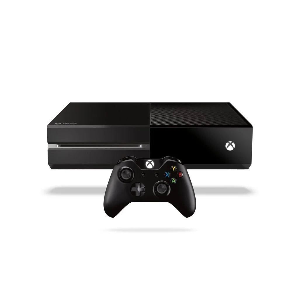 Microsoft Xbox One Original 500GB Gaming Console Black HDMI Cable With Assassin's Creed Odyssey Game BOLT AXTION Bundle Like New