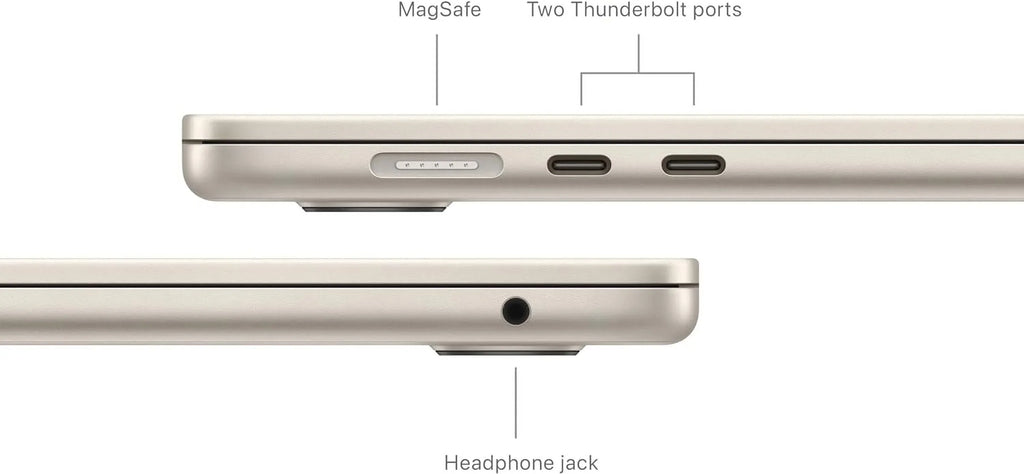 2024 Laptop_MacBookAir 15" M3with 8-core CPU and 10-core GPU, 8GB, 512GB SizeSizeD - Sizetarlight