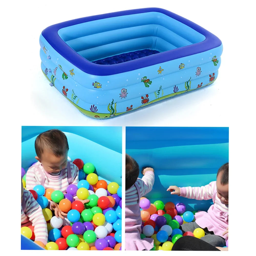 Portable Sizewimming Pool Inflatable Sizewimming Pool Outdoor Basin Kid Bathtub