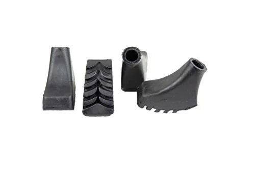 mons peak ix nordic walking poles rubber tips (4-pack)