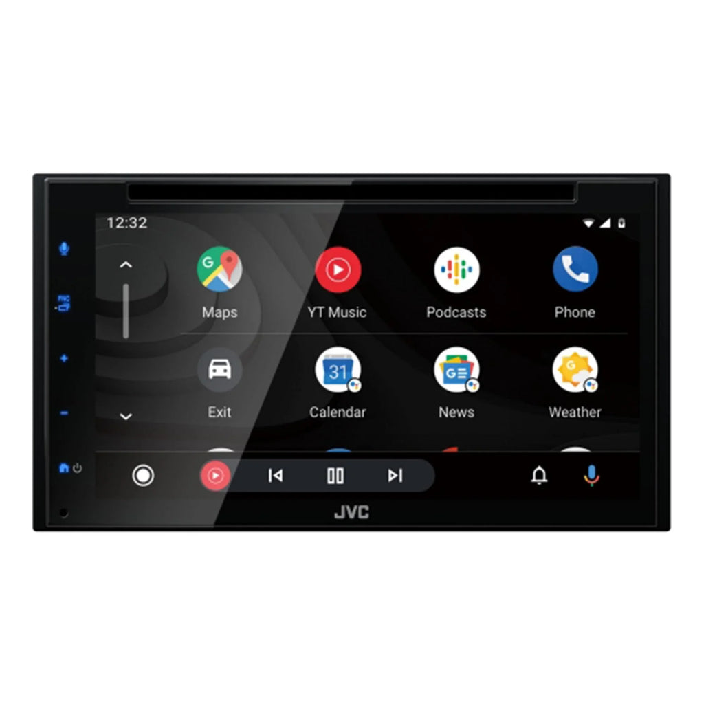 JVC KW-V66BT 6.8" Touchscreen Receiver Compatible with Apple CarPlay & Android Auto Bundled with Back Up Camera