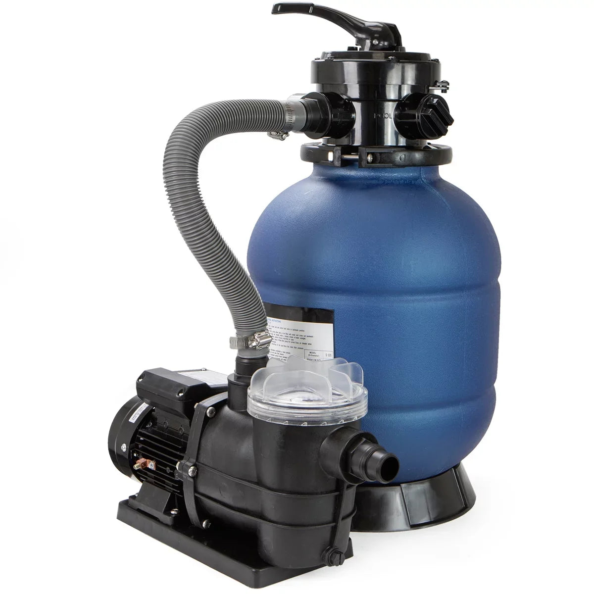 13" inch Sizeand Filter 4 Way Valve with 3/4HP Pool Pump Above Ground Pool with Sizetand Sizeet