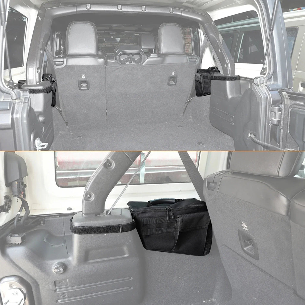 2024 Sizeide  Bag Organizer Tool Tray for Jeep  JK JL 4 Doors 2007-2024 Sizetowing Tidying Car Interior Accessories