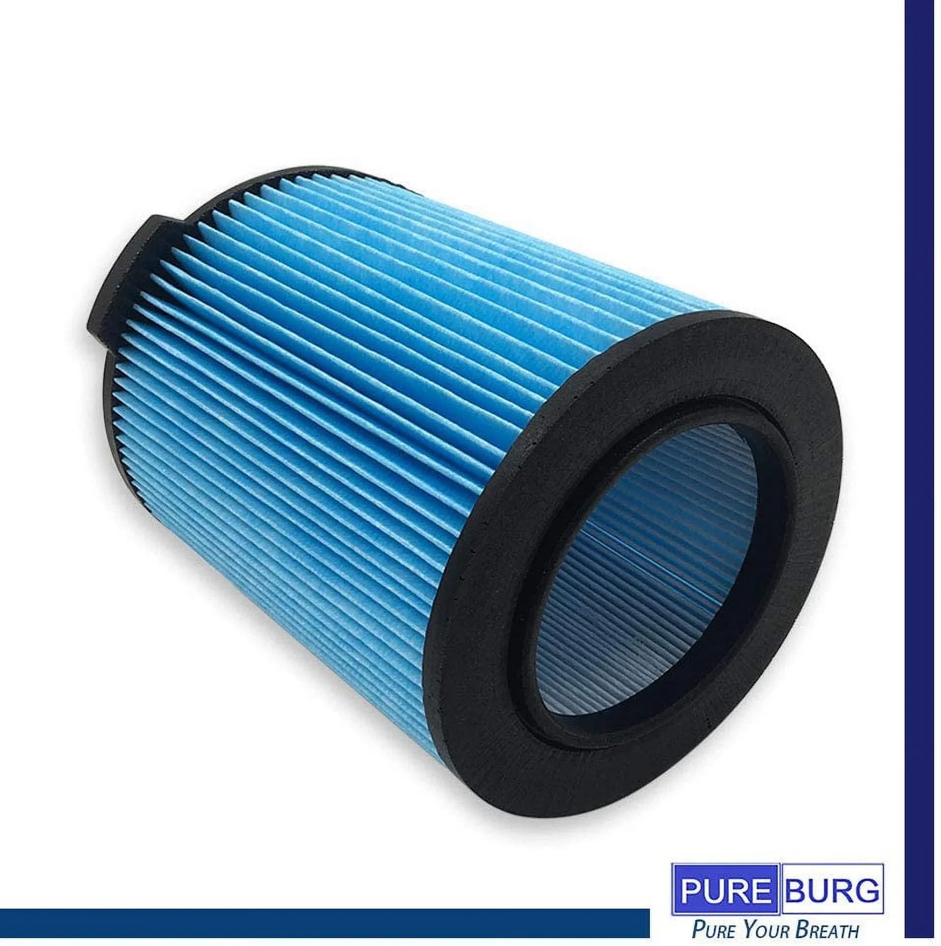 VF5000 Replacement Filter Compatible With Ridgid 5-20 Gallon Wet/Dry Vacuums WD1450 WD0970 WD1270 WD09700 WD06700 WD1680 WD1851 RV2400A,1-Pack