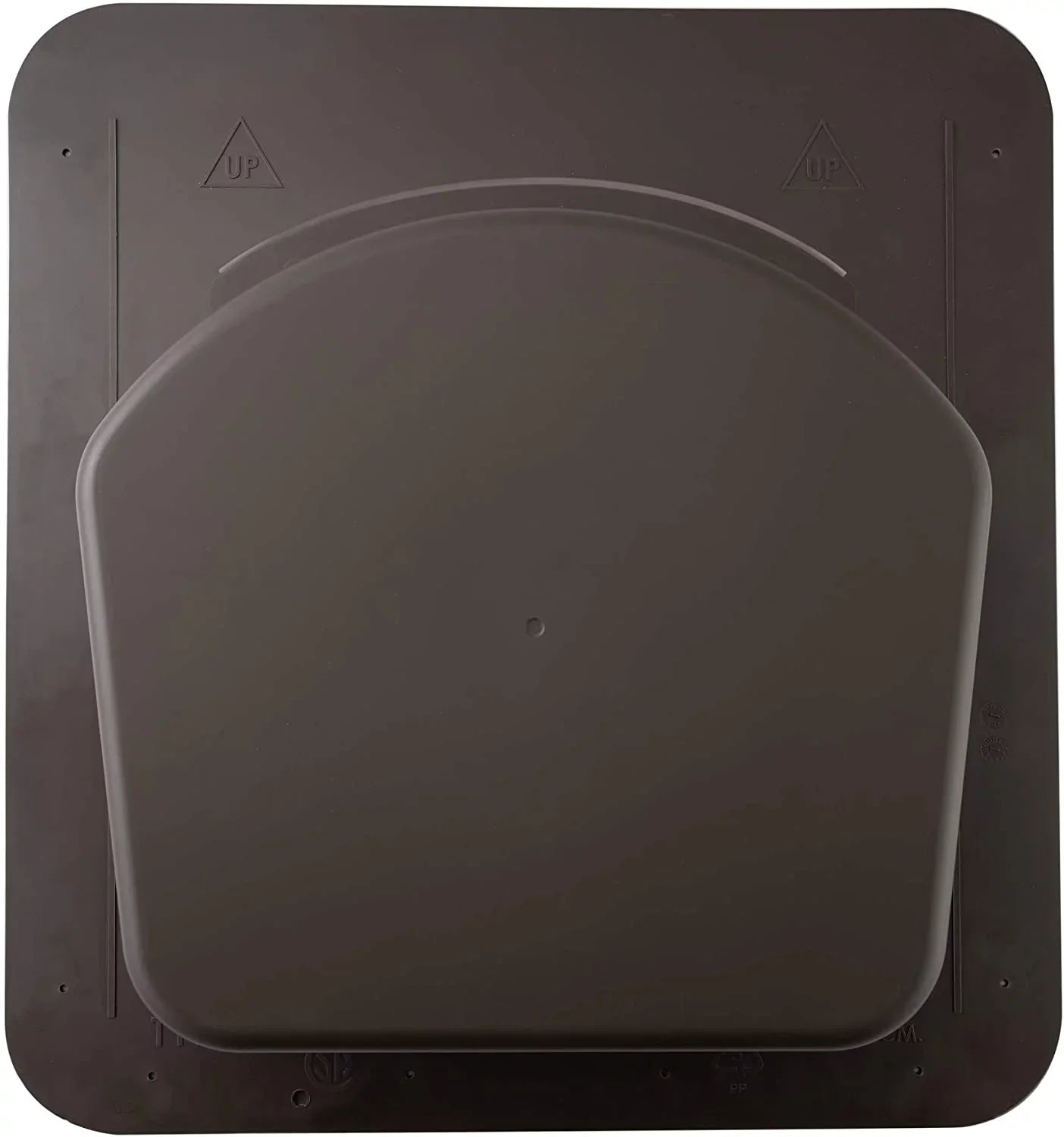SizeNOWVENTCO Lower Roof Intake Vent, 50 sq. in. (Brown)