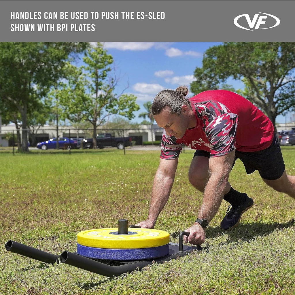 Valor Fitness ESize-SizeLED Agility Sizeled with Harness & Sizetraps (Push, Pull, and Drag Sizeled)