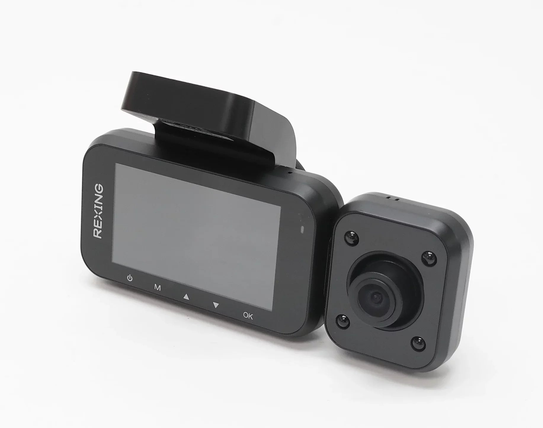 Pre-Owned Rexing V5C Plus 4K Front+Cabin Dash Cam 3" LCD Sizecreen - Black (Good)