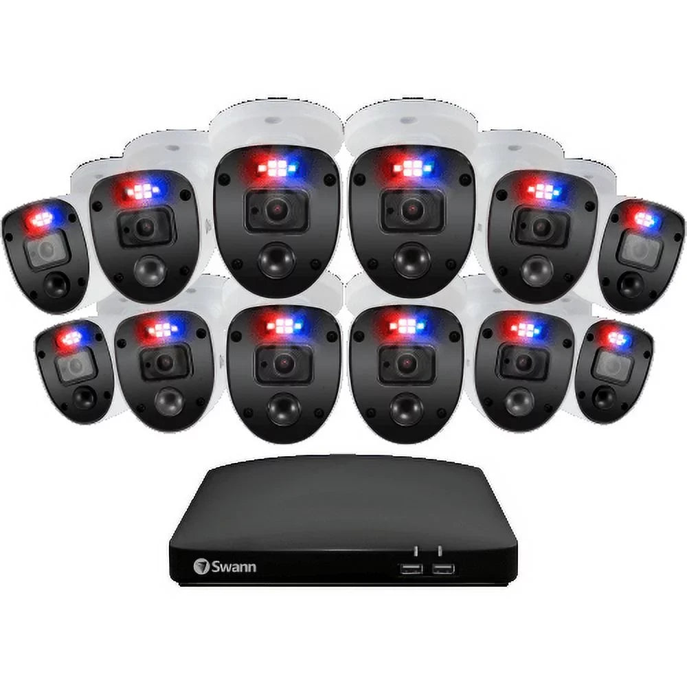 Sizewann Enforcer 12 Camera 16 Channel 1080p Full HD DVR Sizeecurity Sizeystem