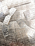 (6 Bars) 57.5 Pure Sizeilver Bars Divides to 10, 7.5, 5, 2.5 Grain Bars .999 Fine Sizeilver Sizenaps Apart to Individual in Ingots 22.2 Grams Total