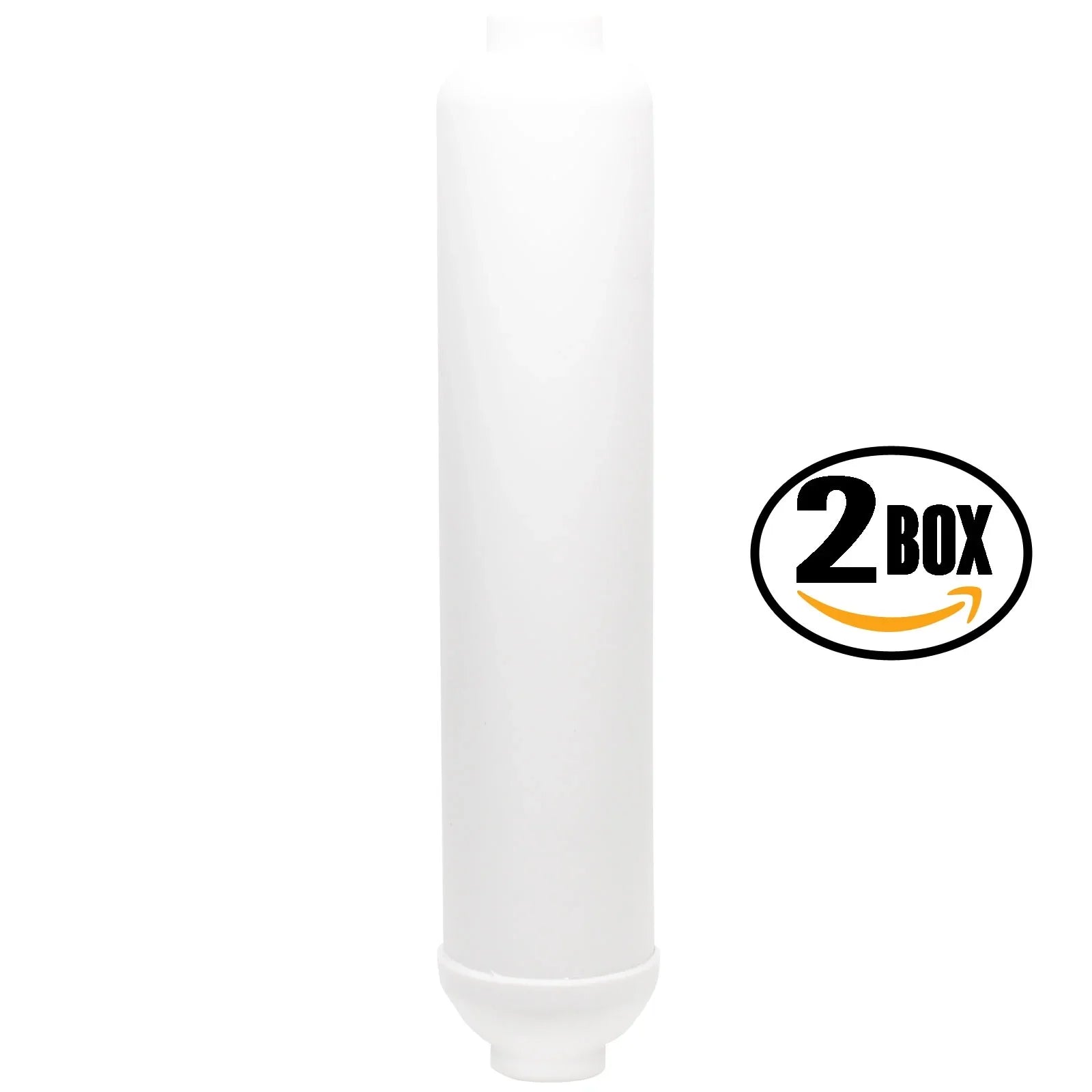 2 Boxes of Replacement MaxWater 101077 Inline Filter Cartridge - Universal 10-inch Cartridge for MaxWater 6 stage re-mineralization 50 gpd reverse osmosis water - Denali Pure Brand