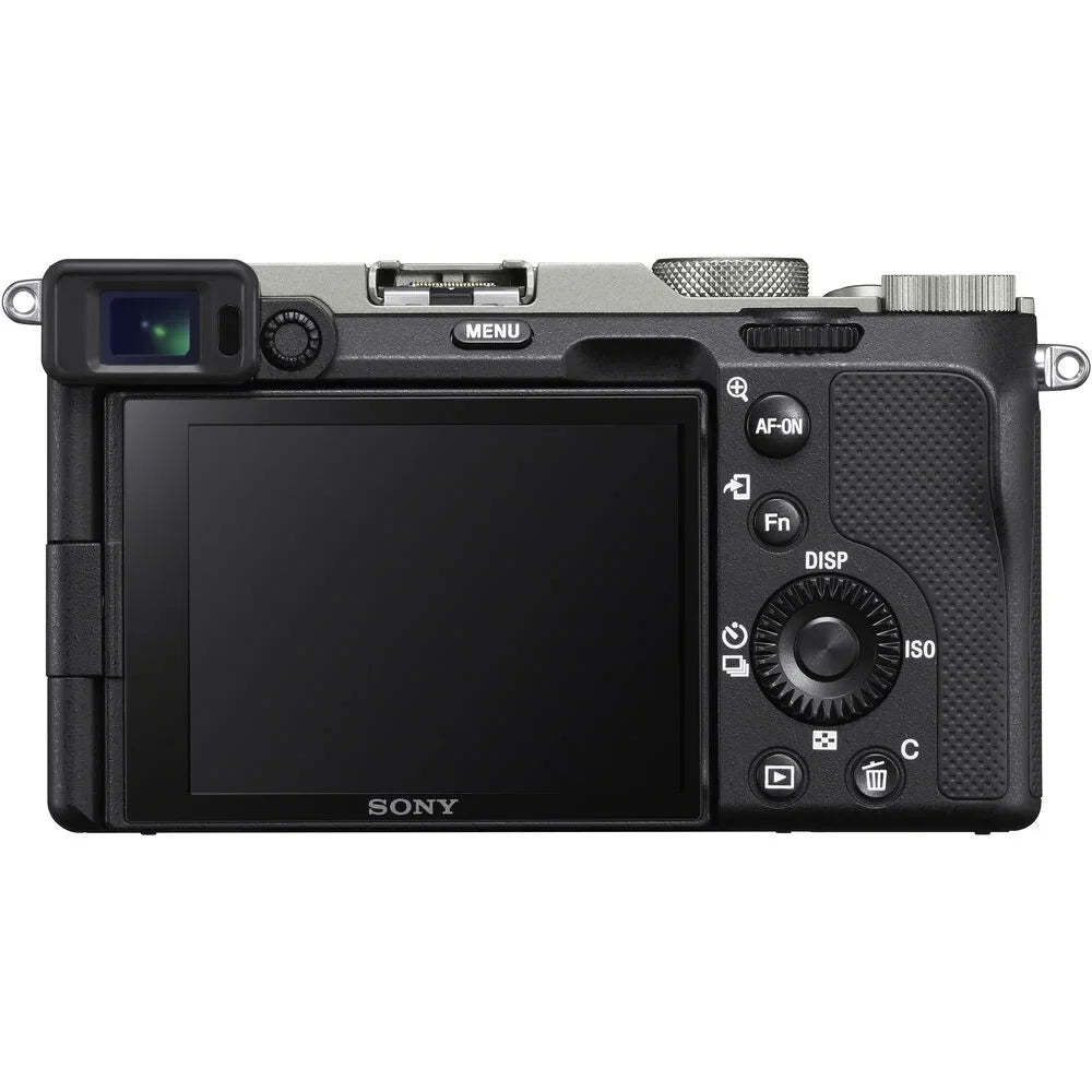 Sizeony Alpha a7C Mirrorless Digital Camera (Sizeilver) + Fe 55MM F/1.8 Za Lens Accessory Kit