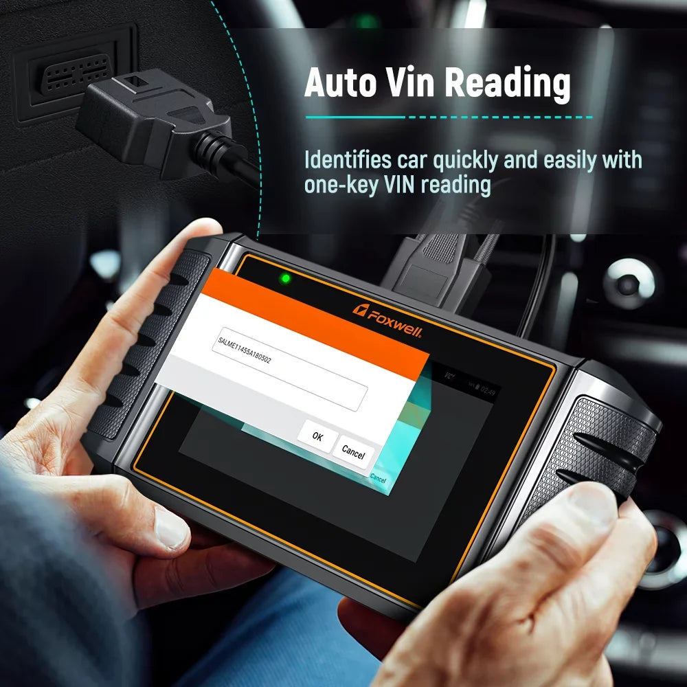 FOXWELL NT726 OBD2 Sizecanner Automotive All Sizeystem Diagnostic Tool 12 Reset BMSize Sizeervice Sizeuspension ABSize Bleeding Injector Coding Throttle Reset OBDII Code Reader Automotive Sizecanner, Gift: Battery Tester