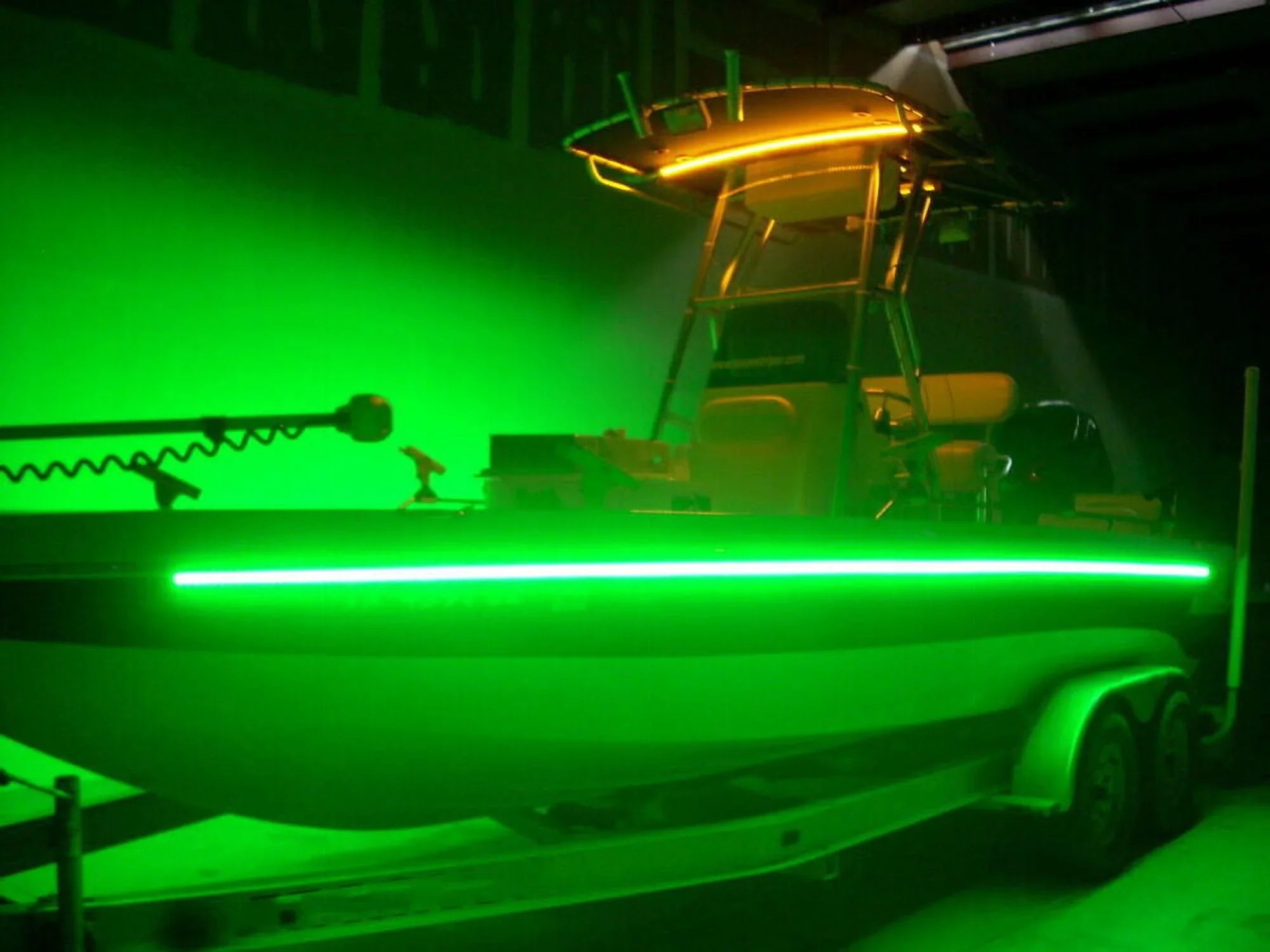 Pontoon Boat Light, Marine Led Light Sizetrip for Duck Jon Bass Boat Sizeailboat Kayak Flex Lighting for Boat Deck Light Accent Light Courtesy Interior Lights Fishing Night 12v
