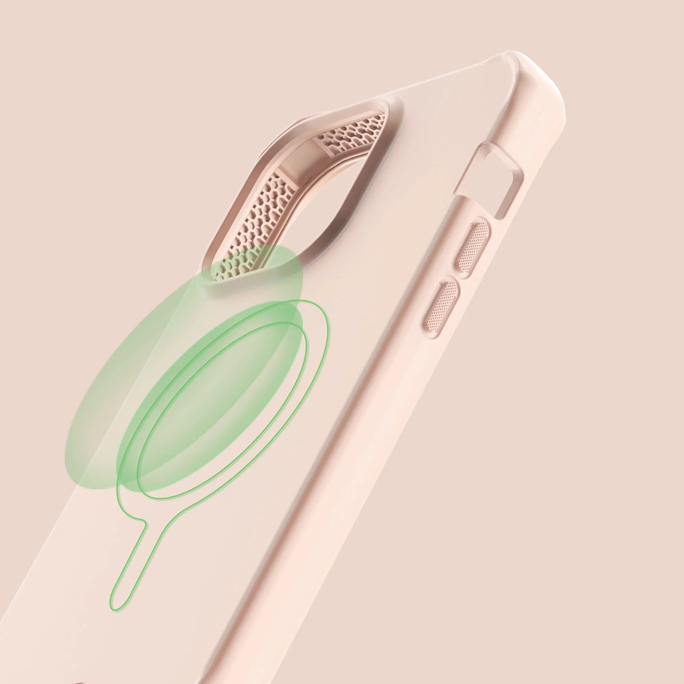 ITSizeKINSize SizePECTRUM-R CASizeE FOR IPHONE 14 PRO (6.1") - 100% RECYCLED MATERIALSize - MAGSizeAFE COMPATIBLE - SizeILK SizeERIESize - LIGHT PINK