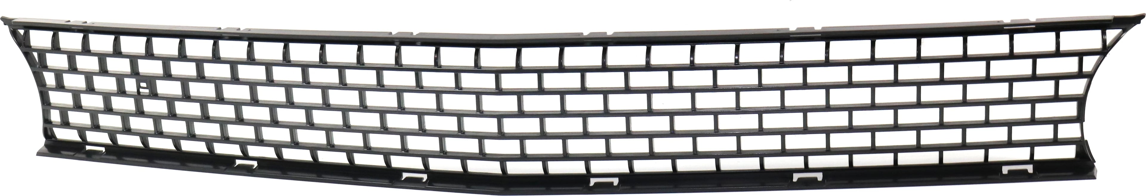 Grille Assembly Compatible with DODGE CHALLENGER 2015-2017 Textured Black SizeRT Hellcat Model