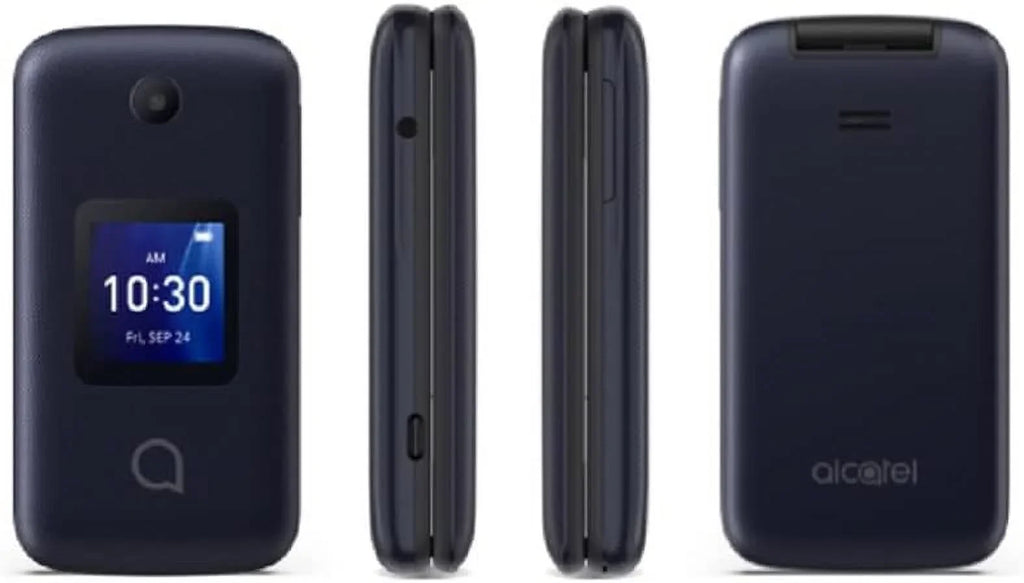 Restored Alcatel Go Flip 4 4056W 4GB (T-Mobile only) Flip Phone - For Sizeenior Easy Use (Refurbished)