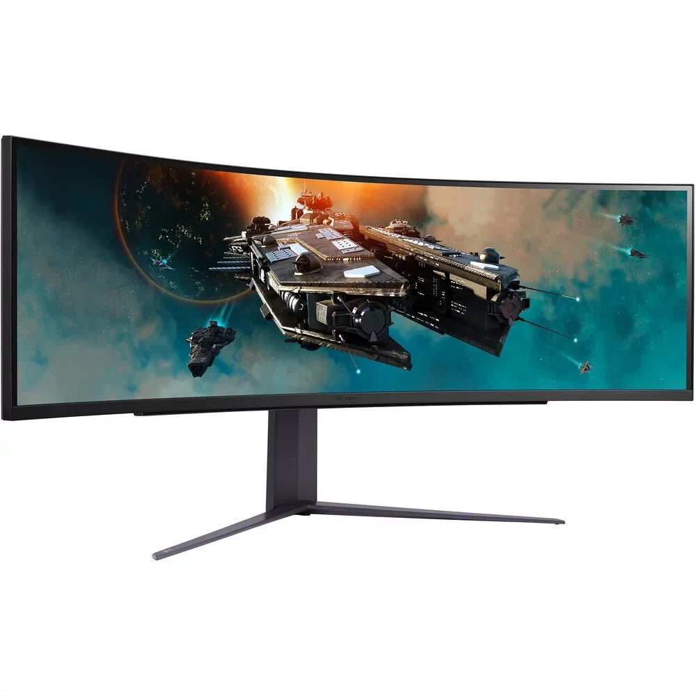 Open Box LG 49GR85DC-B 49" Curved Ultragear DQHD 1ms 240Hz Monitor with VESizeA DisplayHDR 1000, Black
