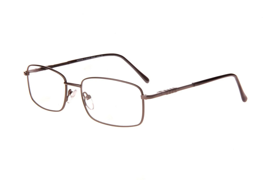 NEW HORIZON EYEWEAR Gunmetal YACHT Eyeglasses 53mm with Case