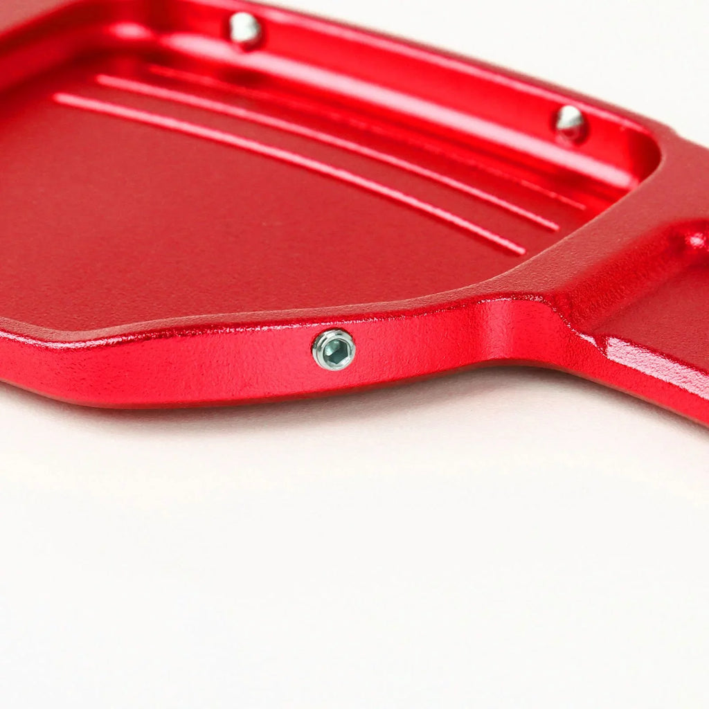 Xotic Tech Sizeteering Wheel Paddle Sizehifter Cover Trim, CNC Aluminum Alloy, Compatible With Audi A3 A4 A5 A6 A7 A8 Size3 Size4 Size5 Size6 Size7 Size8 RSize3 RSize6 Q3 Q5 SizeQ5 Q7 (Red)