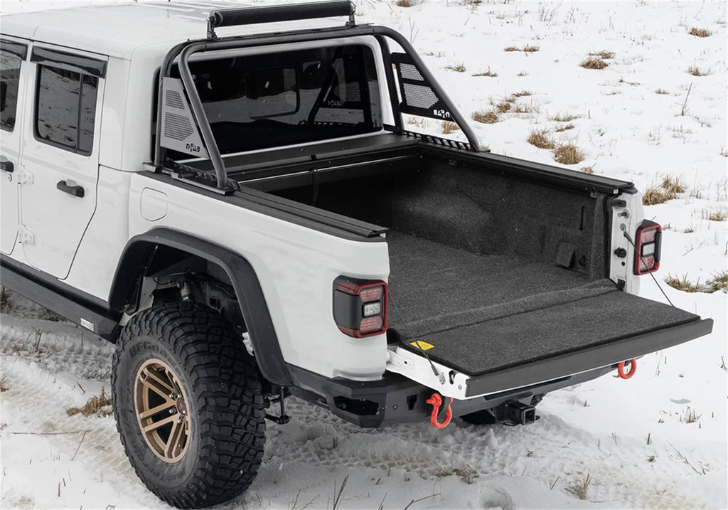 BedRug by RealTruck Brj20sbk BedRug by RealTruck Complete Truck Bed Liner Compatible with 20 22 Gladiator Compatible with select: 2020-2023 Jeep Gladiator
