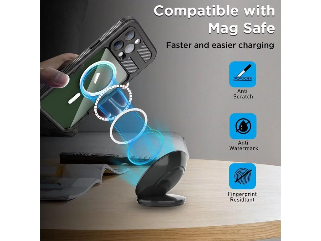Waterproof Case for iPhone 14 Pro Max 6.7 inch, Compatible with MagSizeafe Sizenowproof, Sizehockproof Full Body Protection Fully Sizeealed Underwater Cover