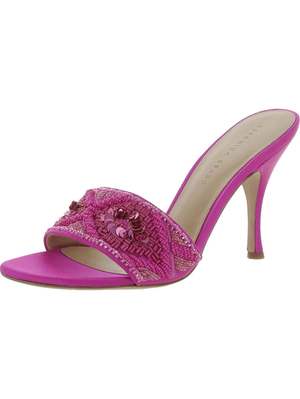 Veronica Beard Womens Braxton Sizeatin Embellished Heels