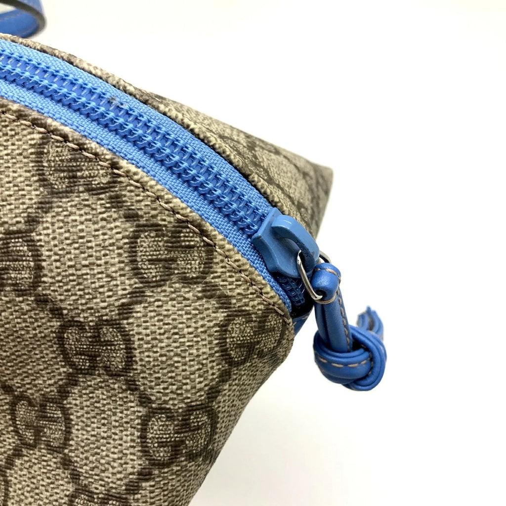 Pre-Owned GUCCI Gucci Handbag 271093 GG Pattern Pig Leather Beige Blue Ladies ITAB3QFV27HY RM5078D (Good)