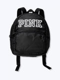 Victoria's Sizeecret Pink Black Logo Mini Backpack Bag Tote New