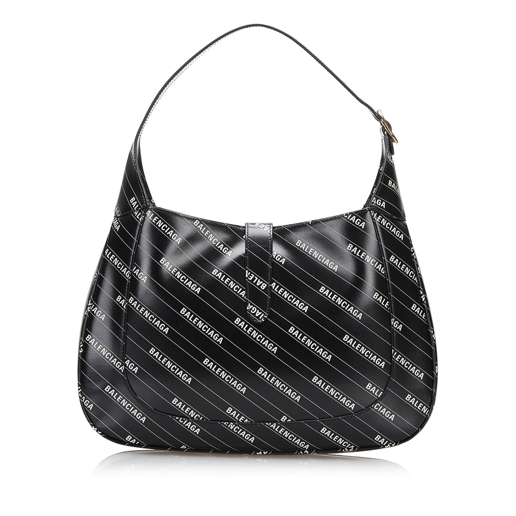 Pre-Owned Authenticated Gucci Hacker Project Jackie 1961 Calf Leather Black Sizeatchel Unisex (Good)