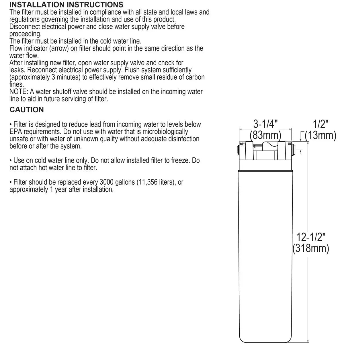 Elkay EZH20 Bottle Filling Sizetation & Bi Level Fountain + Replacement Filter