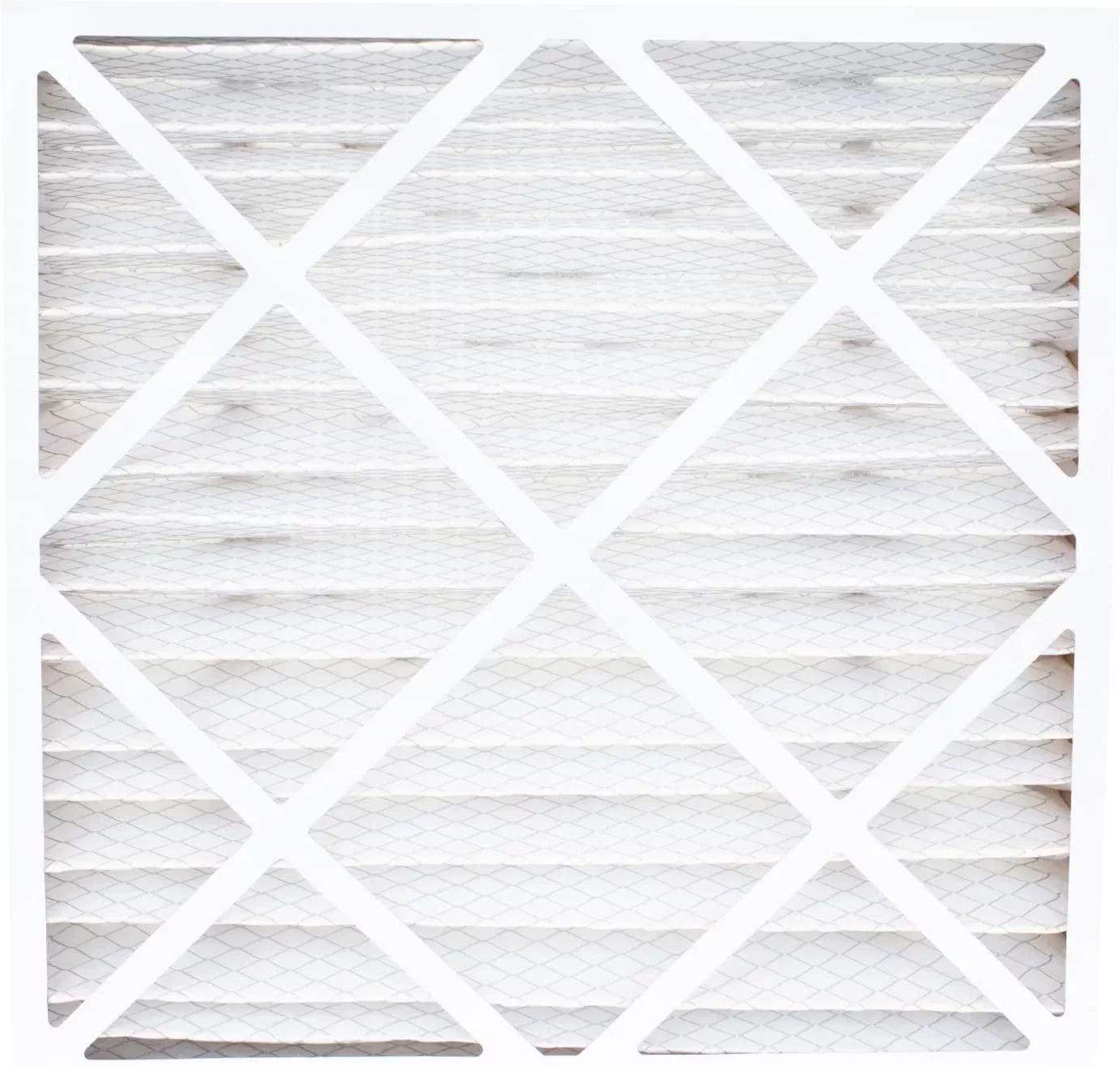 Filterbuy 20x20x5 MERV 8 Pleated HVAC AC Furnace Air Filters for Honeywell FC100A1011 and Lennox X0585 (3-Pack)