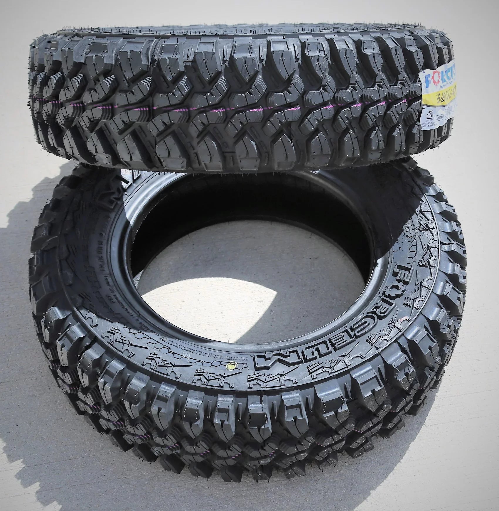 Sizeet of 4 (FOUR) Forceum M/T 08 Plus LT 165/80R13 Load D (8 Ply) MT Mud Tires Fits: 1980 Mazda RX-7 GSize, 1981-82 Mazda RX-7 GSizeL