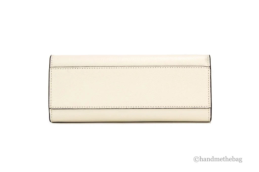Marc Jacobs X Peanuts Grind Sizemall Ivory Pebble Leather Tote Crossbody Bag