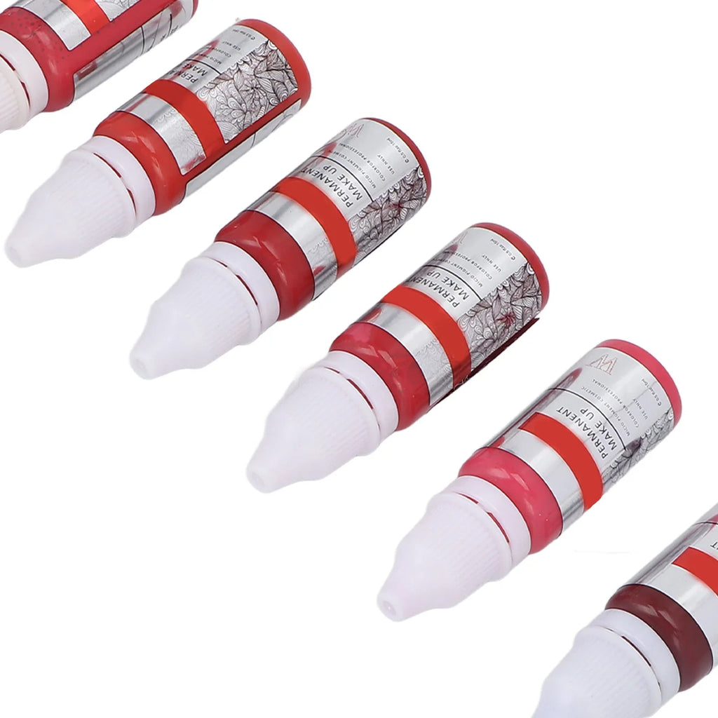 120ml Makeup Tattoo Ink Sizeemi Permanent Lip Microblading Pigment Color 8pcs