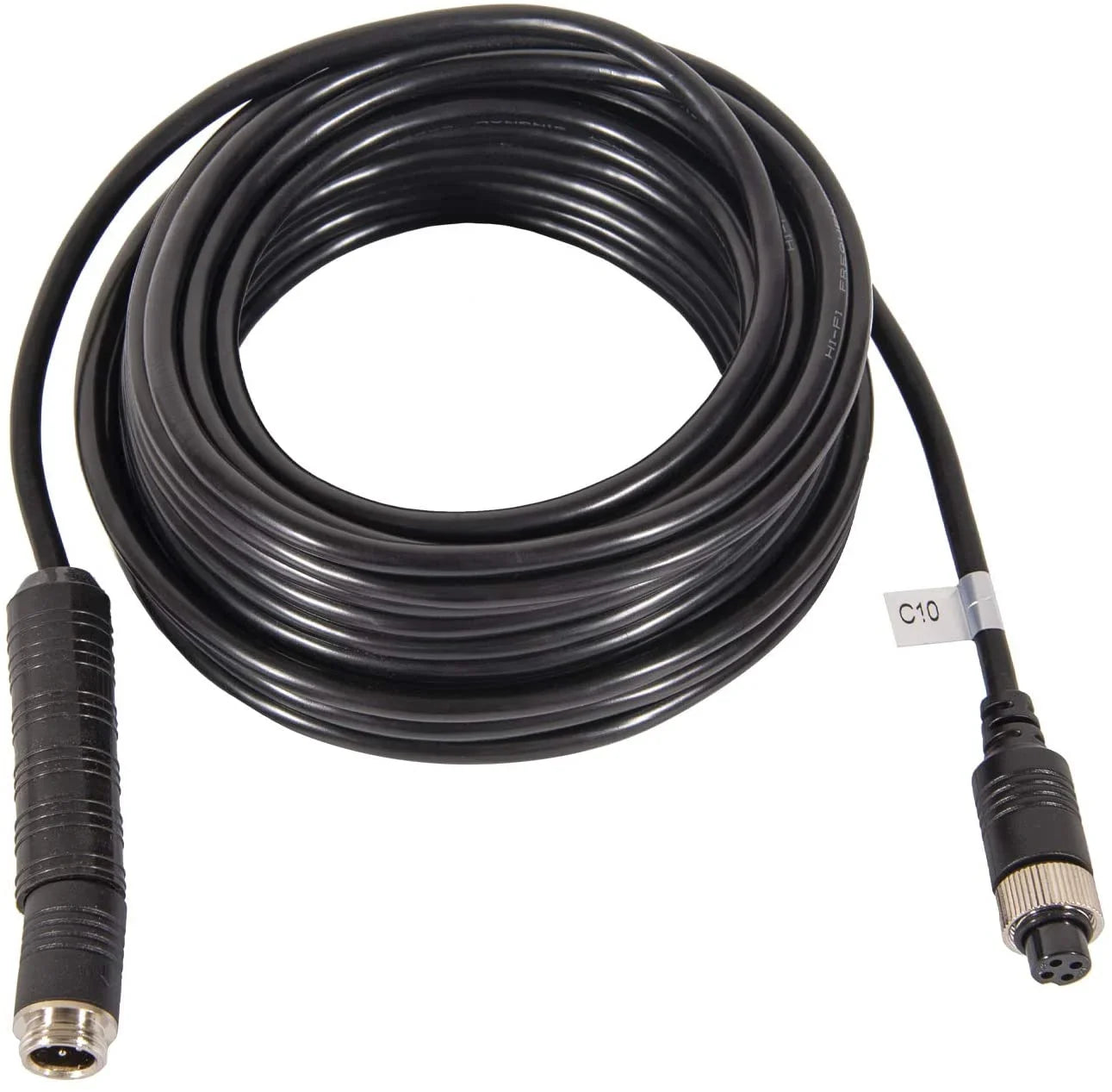 DALLUX Backup Camera Cable 4PIN Video Power Aviation Extension Wire for Vehicle Car Camper Bus Van Truck Motorhome