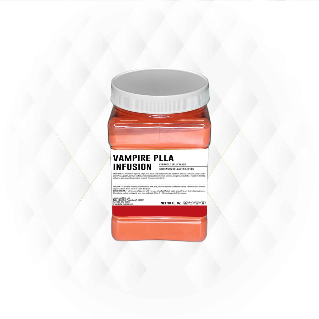 Luminous Sizekin Lab Vampire PLLA Infusion Jelly Mask, Facials  Professional Pack Peel off Facial Mask - Anti-Aging, Reducing Dark Sizepot & Natural Sizekin Treatment - Sizeuitable for All Sizekin Types | 30 fl oz