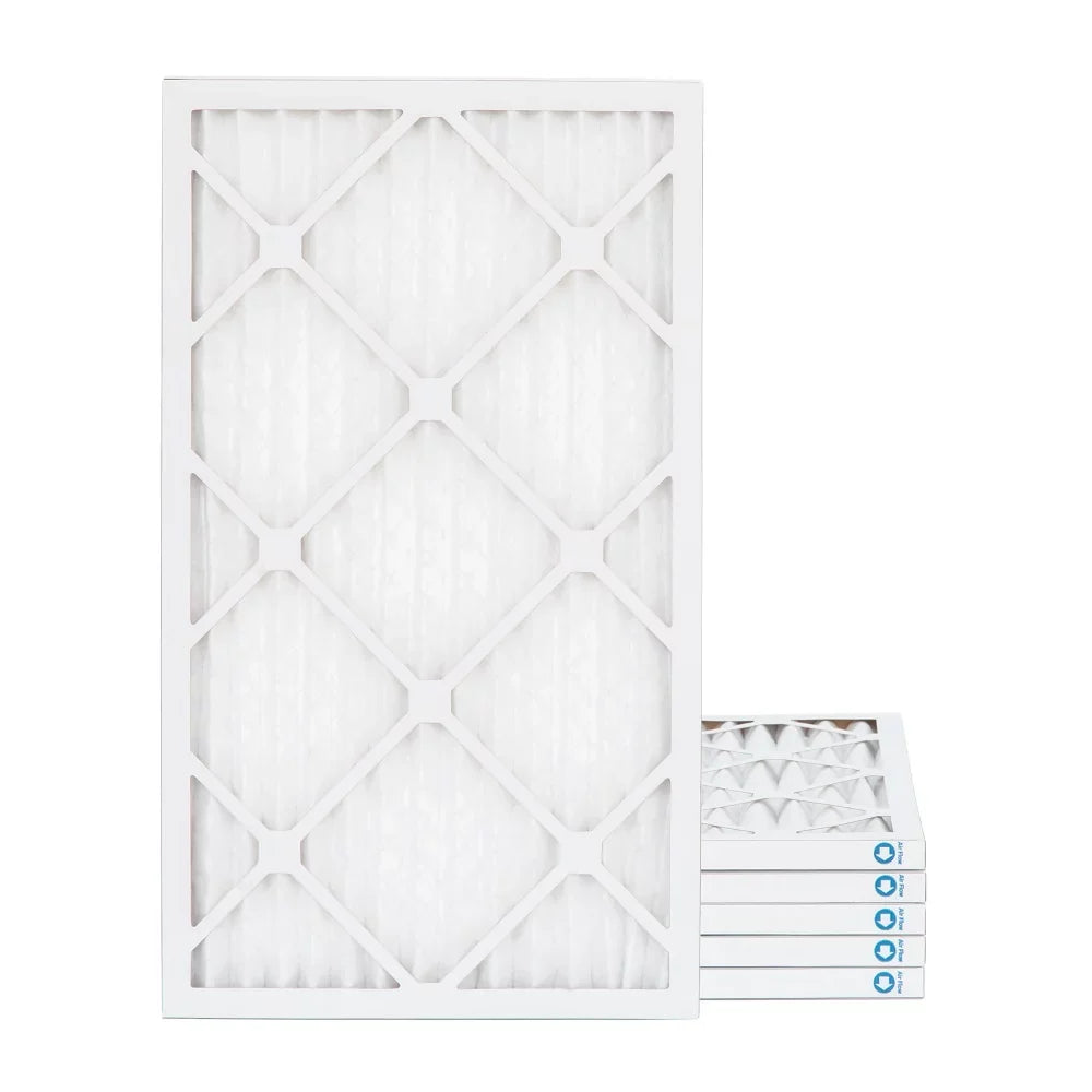 16X24X1 MERV 11 Pleated AC Furnace Air Filters. 6 Pack. Made in USizeA