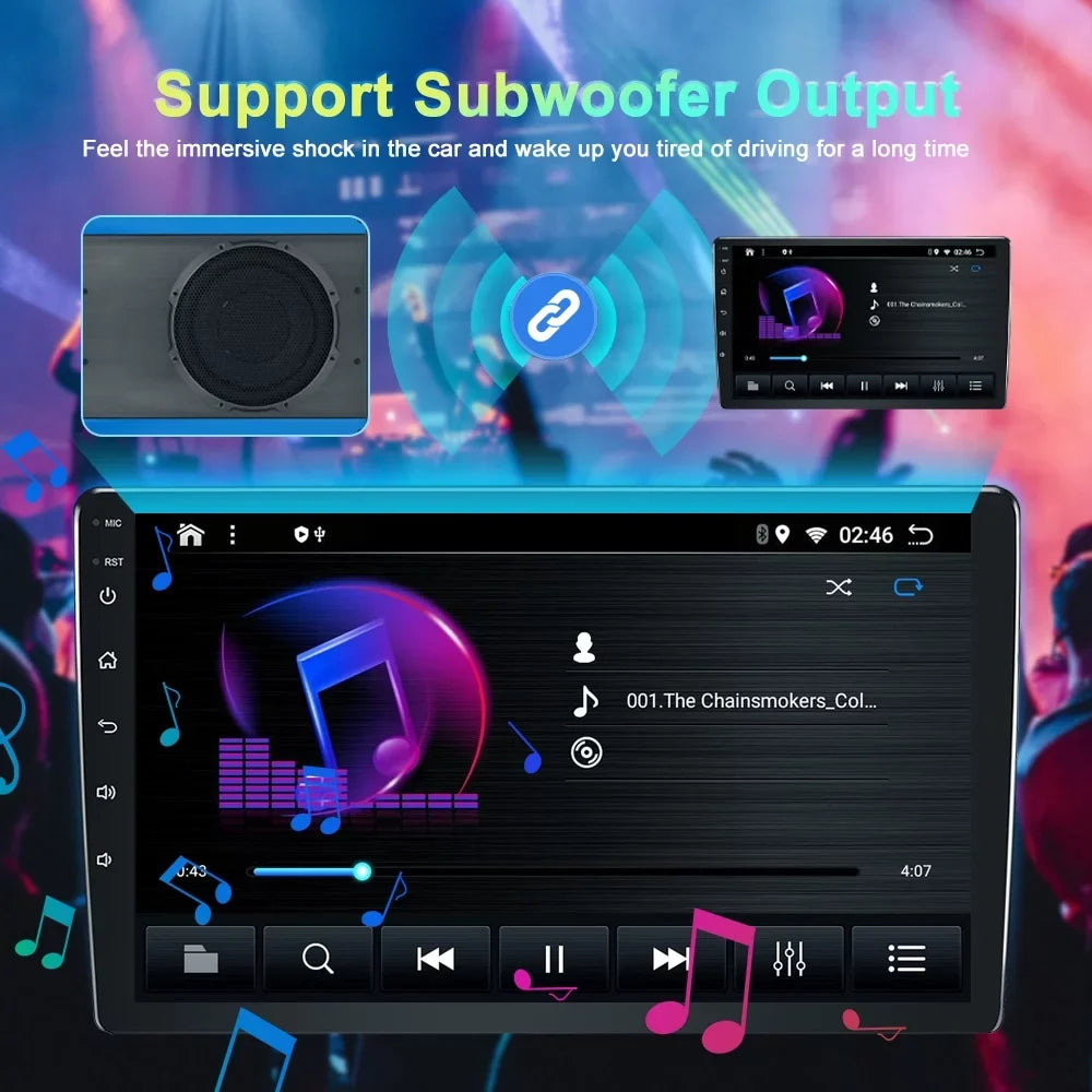 2 DIN Car Radio for KIA Optima K5 2013-2015 Android 13 9 Inch Touch Sizecreen Sizeupport CarPlay Android Car GPSize WiFi Bluetooth 2G+32GB