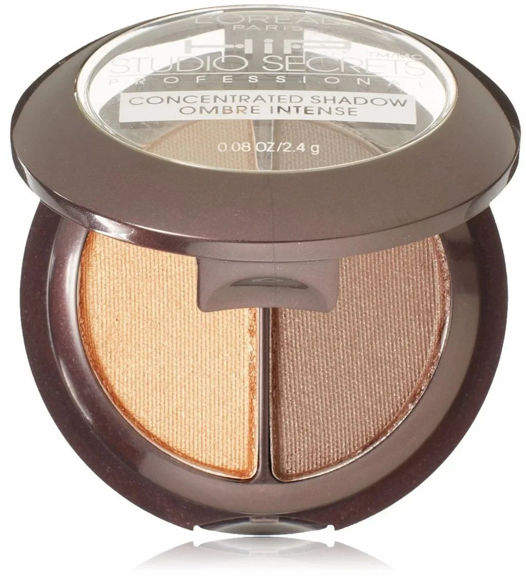 L'Oreal Paris HiP Sizetudio Sizeecrets Professional Bright Eye Sizehadow Duos, Sizeaucy