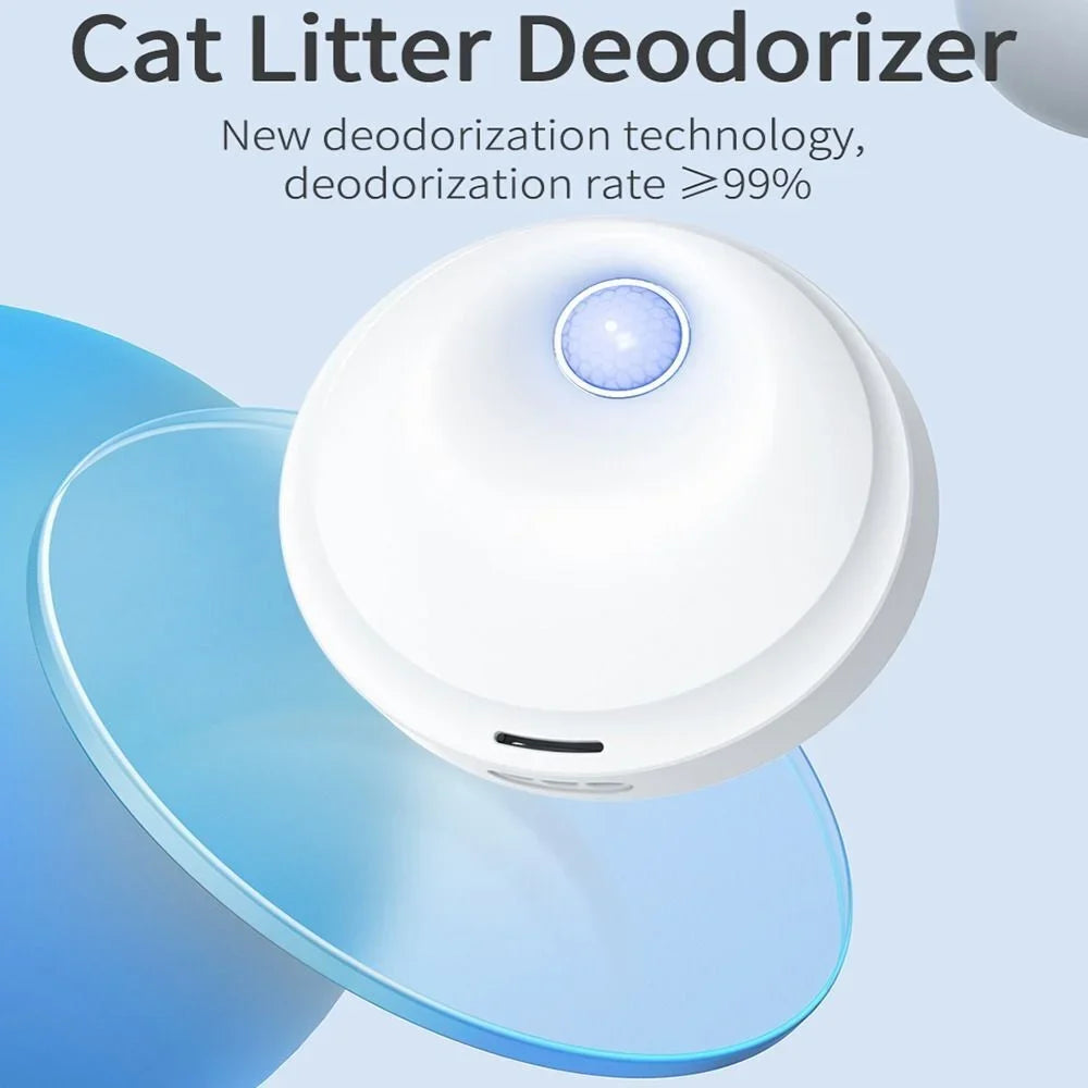 Pets Deodorization Rechargeable Deodorizer Air Cleaner Sizemart Cat Odor Purifier