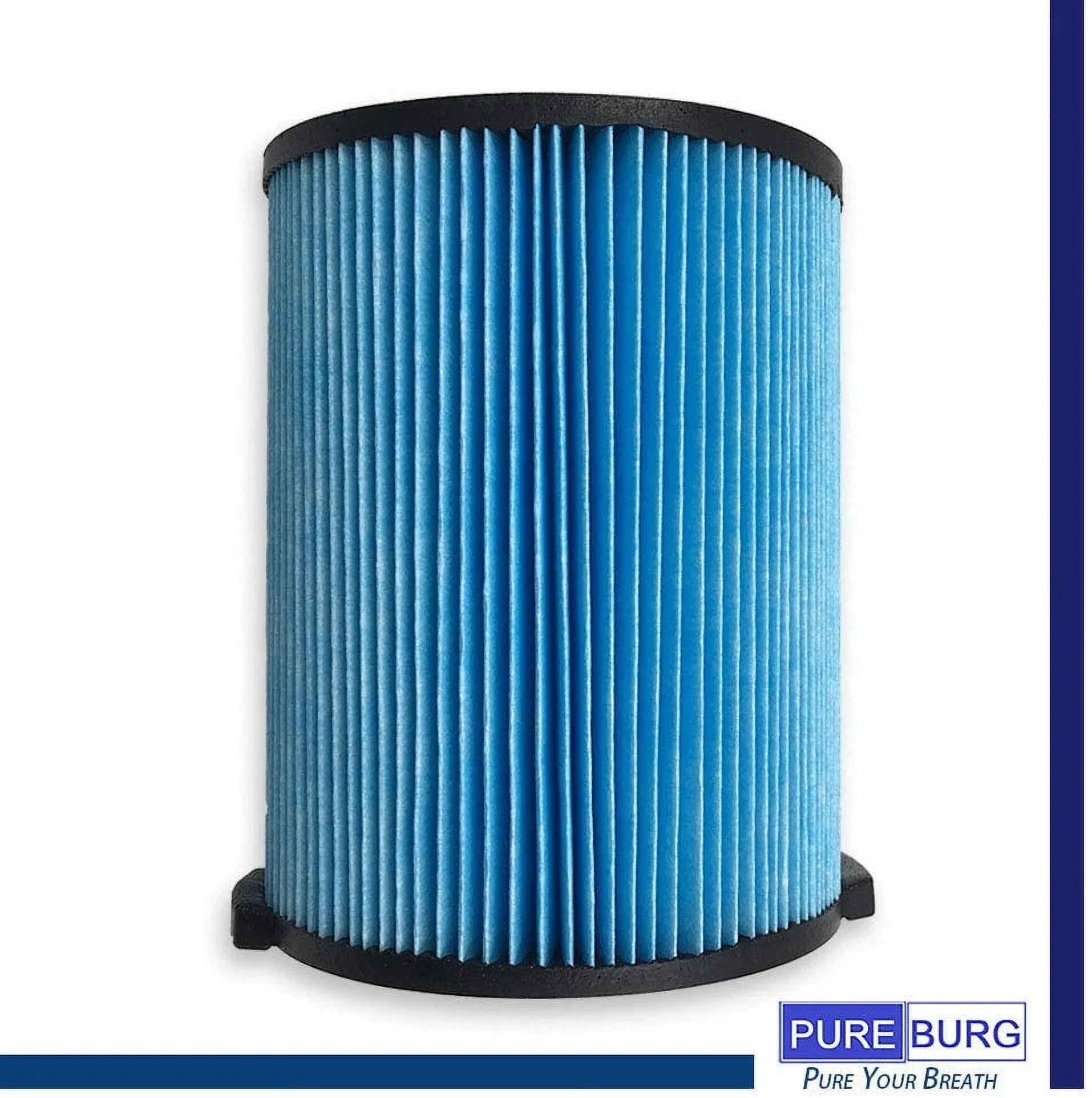 VF5000 Replacement Filter Compatible With Ridgid 5-20 Gallon Wet/Dry Vacuums WD1450 WD0970 WD1270 WD09700 WD06700 WD1680 WD1851 RV2400A,1-Pack