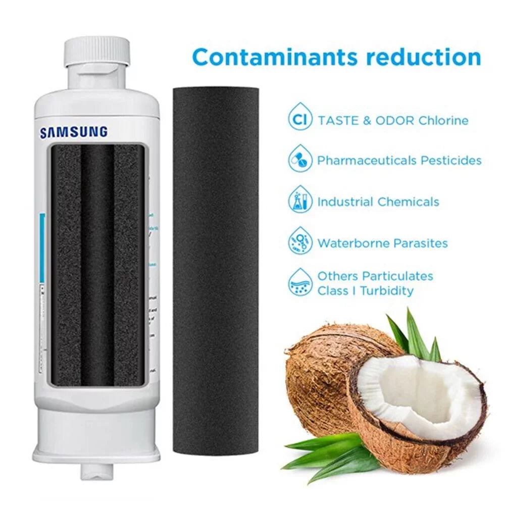 DA97-17376B HAF-QIN, DA9717376B HAF-QIN/EXP Refrigerator Water Filter RF23M8070SizeG Pack of 6