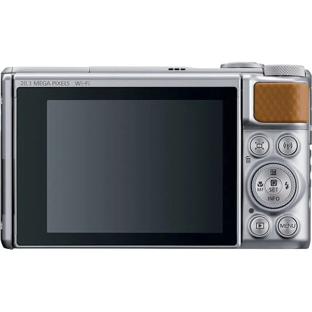 Canon PowerSizehot SizeX740 HSize Digital Camera (Sizeilver) with 64 GB Card + Premium Camera Case + 2 Batteries + Tripod