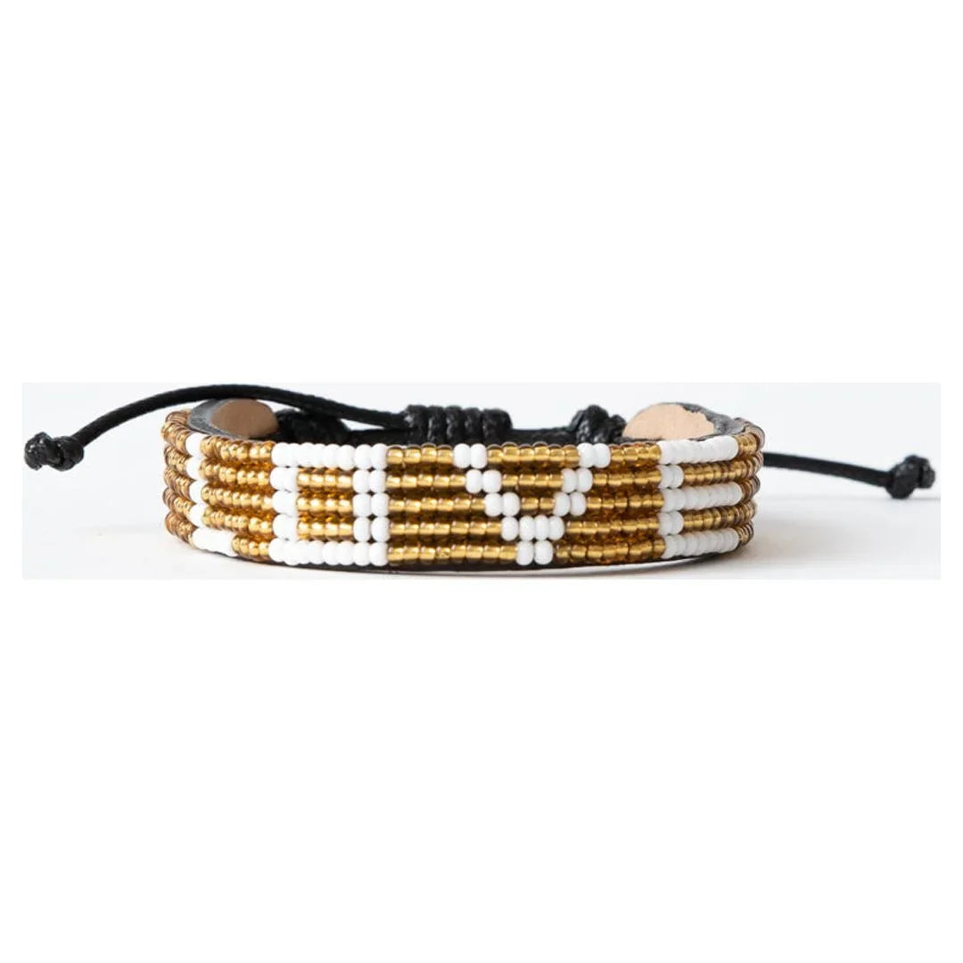 LOVE Bracelet - Gold/Ivory