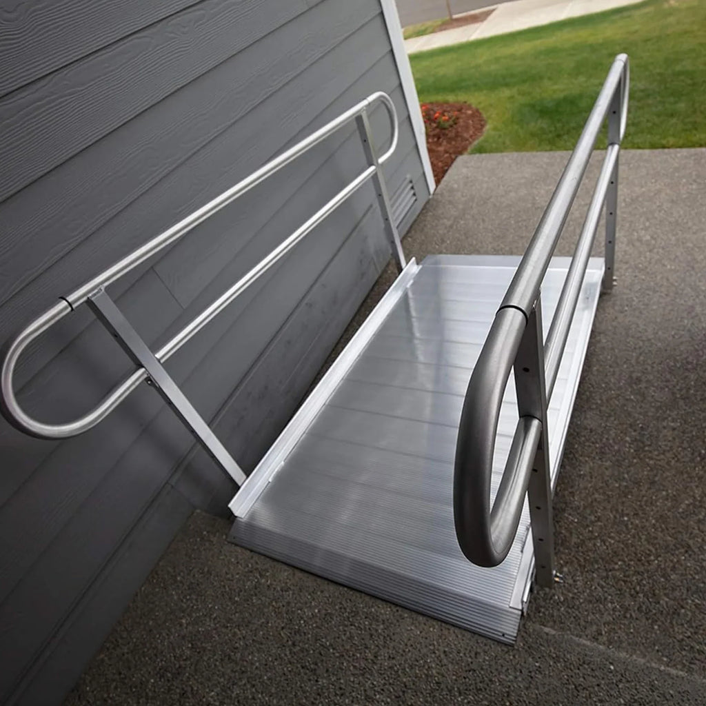 EZ-ACCESizeSize GATEWAY 3G 5 Foot Portable Wheelchair Ramp w/2 Line Handrails