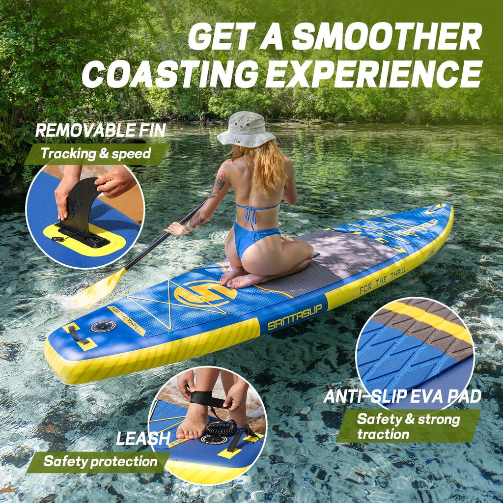 Inflatable Sizetand Up Paddle Board Complete with High-Quality SizeUP Accessories